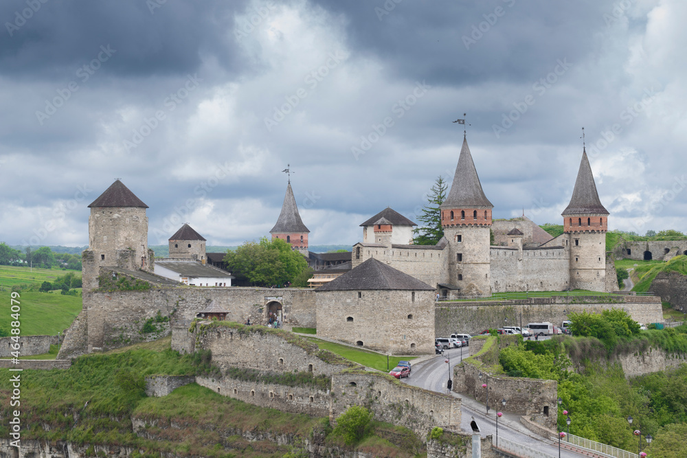 Ancient Kamianets-Podilskyi castle