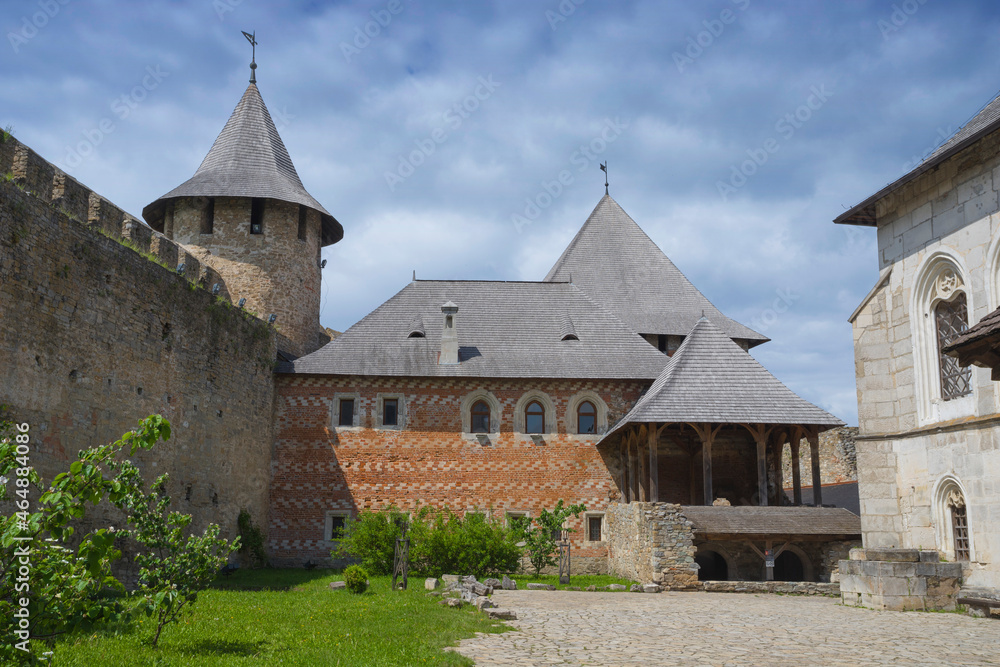 Inside the Khotyn castle