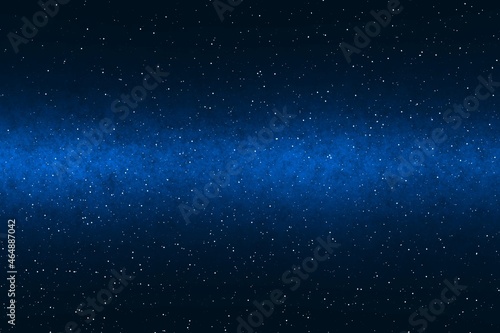 stars and clouds, abstract minimalistic dark blue aquamarine background, water with sparkles, glitter 