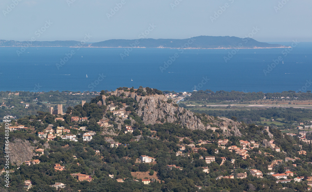 Fototapeta premium Panorama depuis la croix du fenouillet