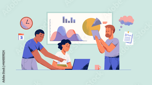 People working together