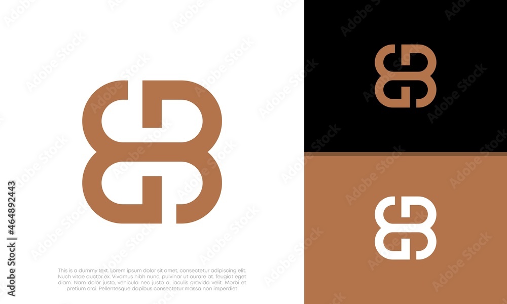 Initials E B logo design. Initial Letter Logo. Initials E B logo design. Initial Letter Logo.