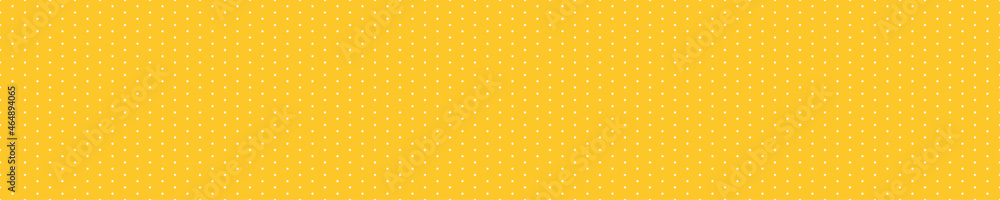 Yellow seamless pattern with white dots Yellow seamless pattern with white dots