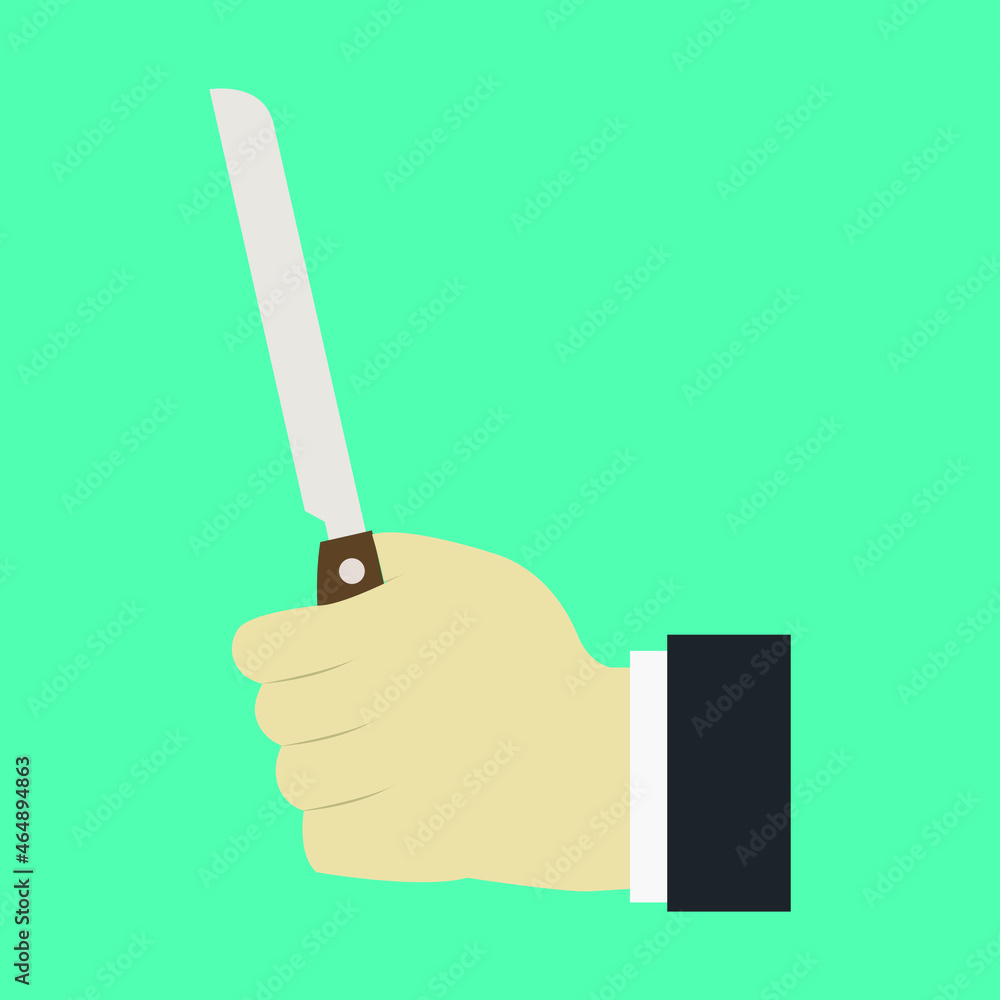 Knife in hand Knife in hand