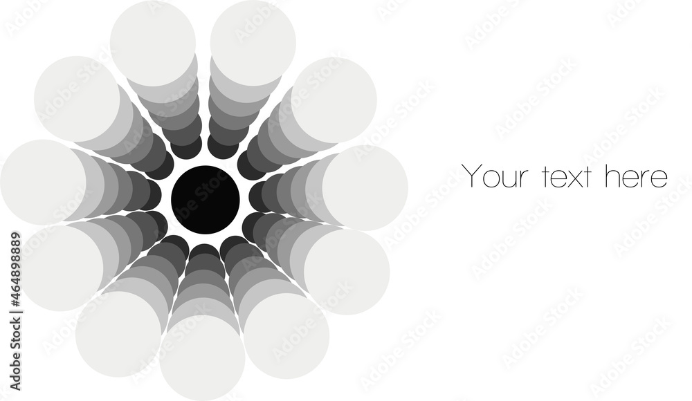 Company identity logo ideas. Grayscale abstract design. Editable template Company identity logo ideas. Grayscale abstract design. Editable template