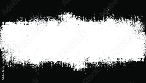 Scratched Frame. Grunge Urban Background Texture Vector. Dust Overlay. Distressed Grainy Grungy Framing Effect. Distressed Backdrop Vector Illustration. EPS 10.