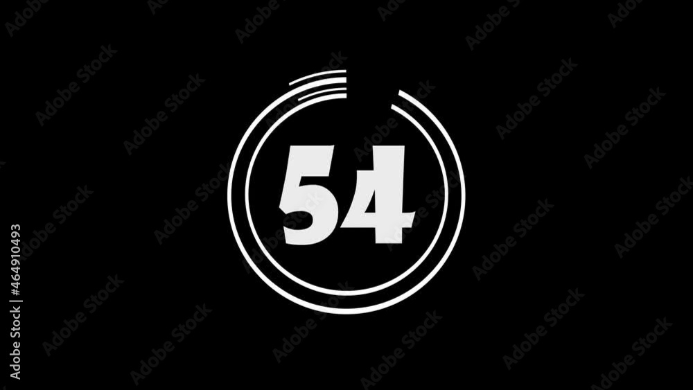 1 minute time keeper on background. Count down 60 to 0 second. Electronic timer with alpha channel. 1 minute time keeper on background. Count down 60 to 0 second. Electronic timer with alpha channel.