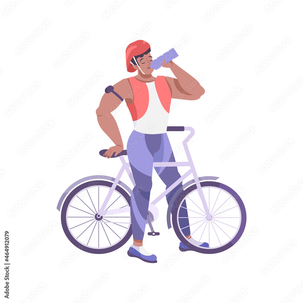 Bike Rider Drink Composition Bike Rider Drink Composition