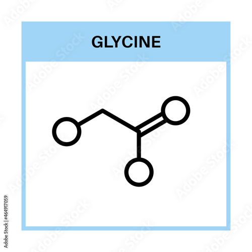Glycine chemical formula