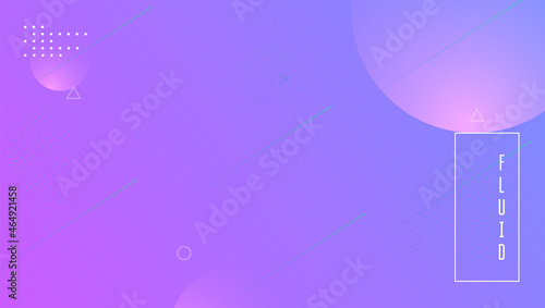 Digital Shape. Flow Dynamic Poster. Wavy Landing Page. Technolog