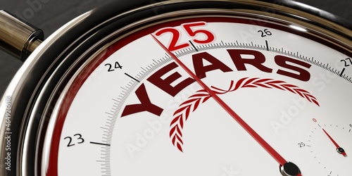 Twenty-Five Years Stopwatch