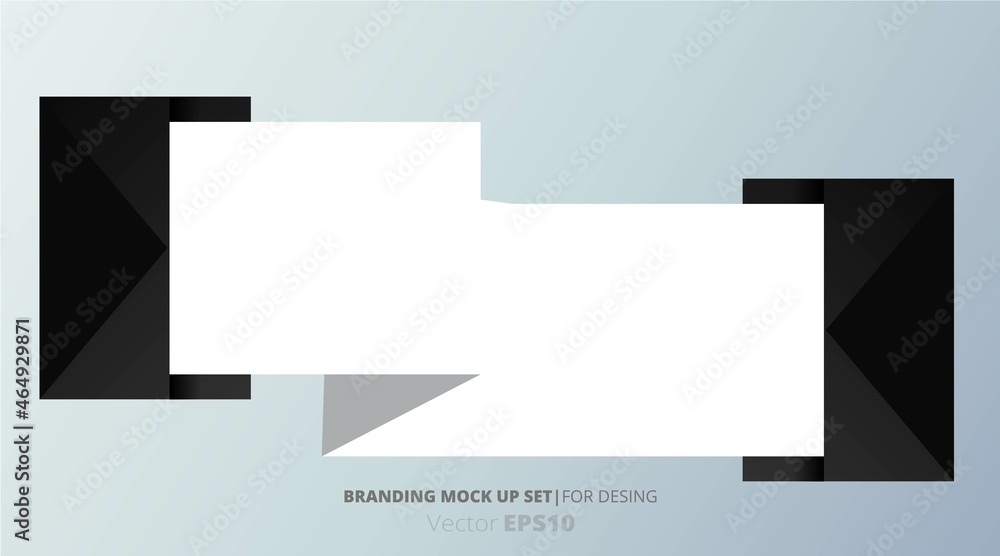 Obraz premium Branding vector mock up.