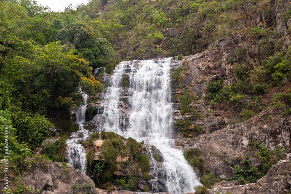 Obraz premium Cachoeira do Candaru em Cavalcante, Goias