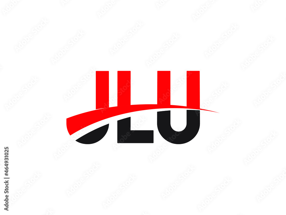 JLU Letter Initial Logo Design Vector Illustration JLU Letter Initial Logo Design Vector Illustration