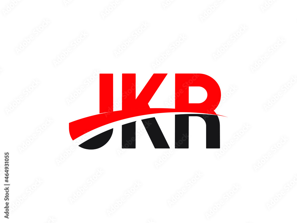 JKR Letter Initial Logo Design Vector Illustration JKR Letter Initial Logo Design Vector Illustration