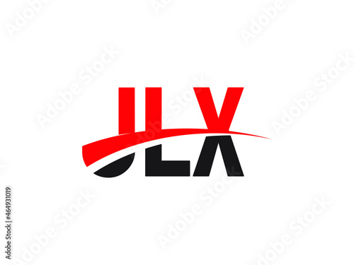 JLX Letter Initial Logo Design Vector Illustration