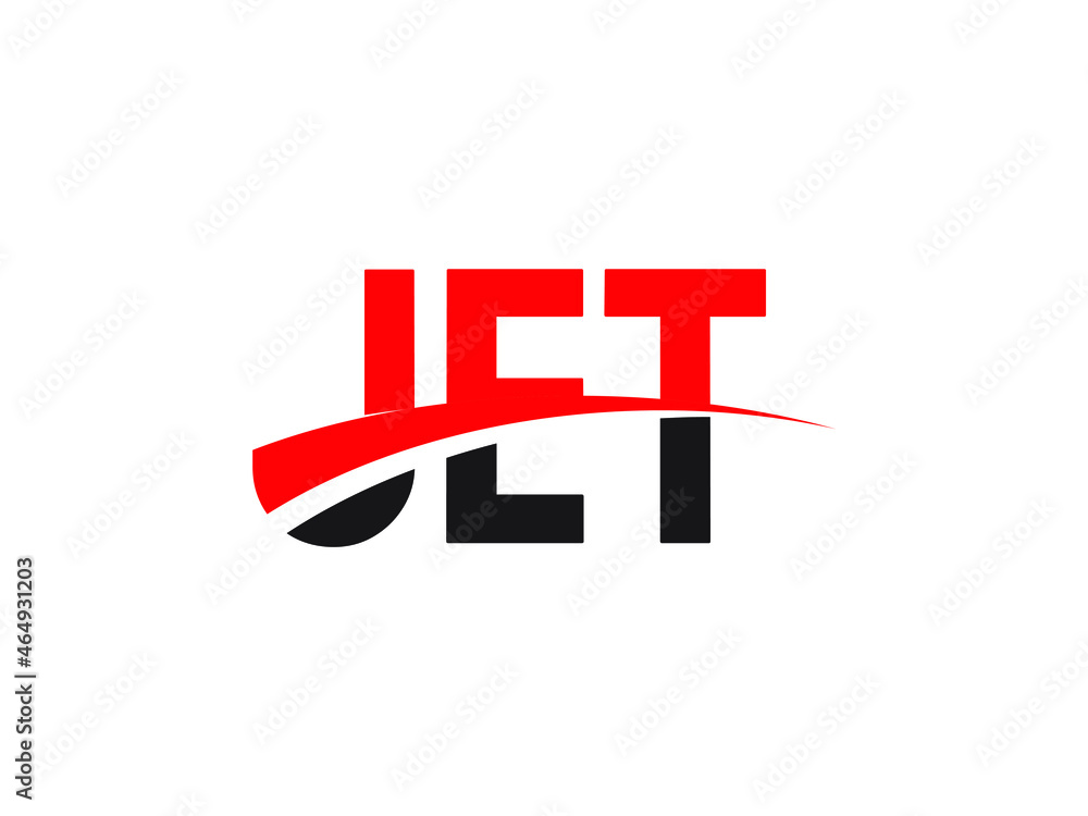 JET Letter Initial Logo Design Vector Illustration JET Letter Initial Logo Design Vector Illustration