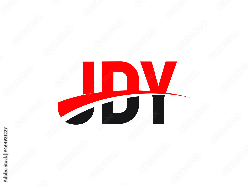 JDY Letter Initial Logo Design Vector Illustration JDY Letter Initial Logo Design Vector Illustration