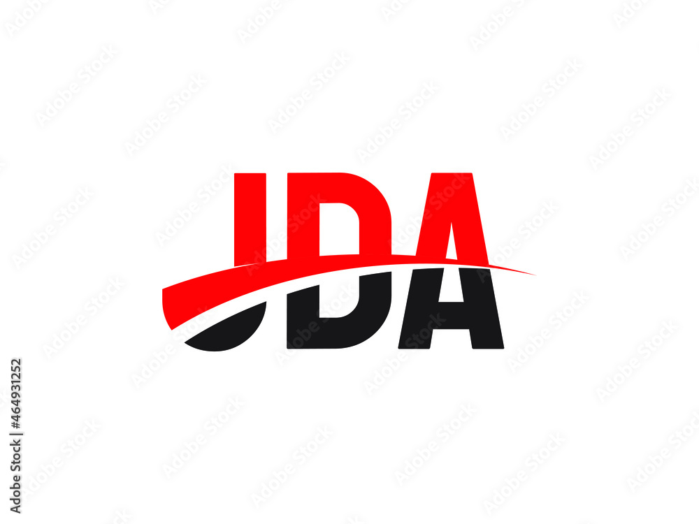 Obraz premium JDA Letter Initial Logo Design Vector Illustration