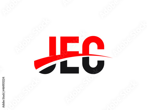 JEC Letter Initial Logo Design Vector Illustration
