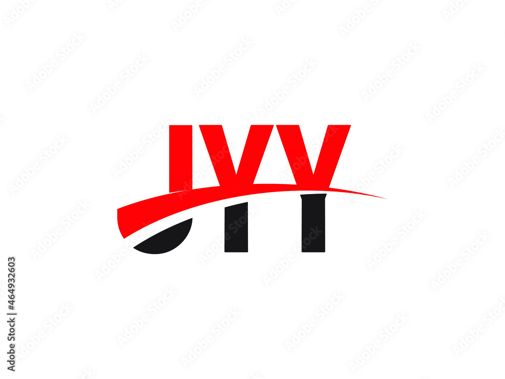 Obraz premium JYY Letter Initial Logo Design Vector Illustration