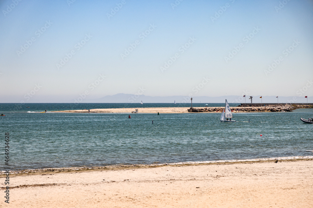 beach and sea