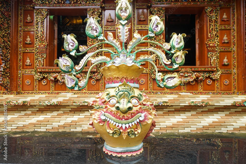 Naklejka premium thai style art