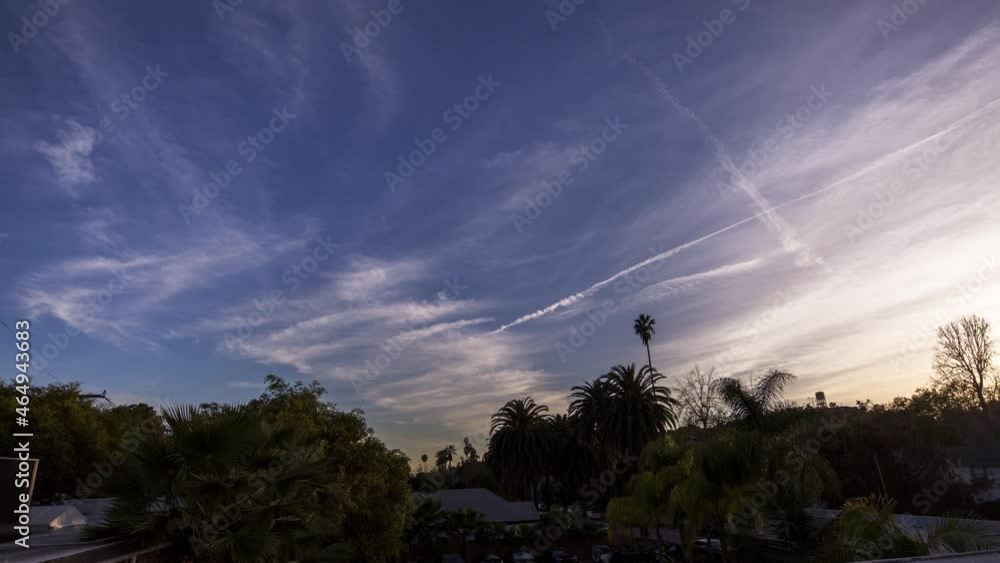 Magic Hour Clouds over South Pasadena, CA Magic Hour Clouds over South Pasadena, CA