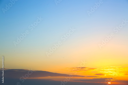 View of beautiful sky with ...