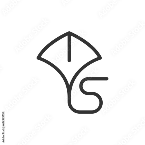 Kite line icon, sign or symbol.