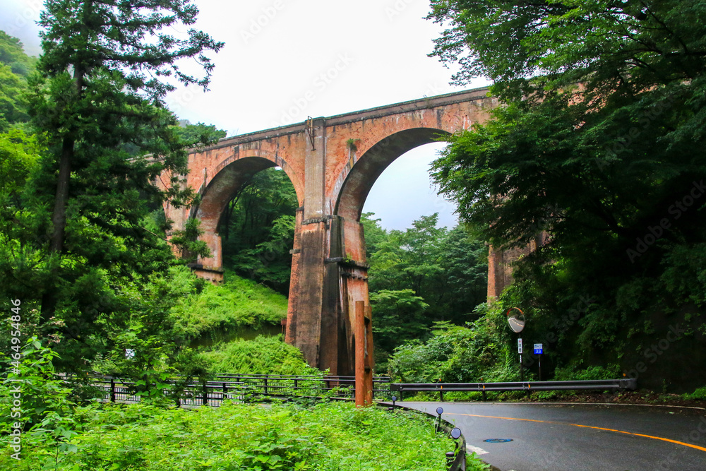 Fototapeta premium 碓氷第三橋梁