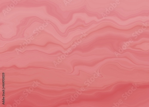 Orange or pink background with liquify effects.Wallpaper.Modern art.