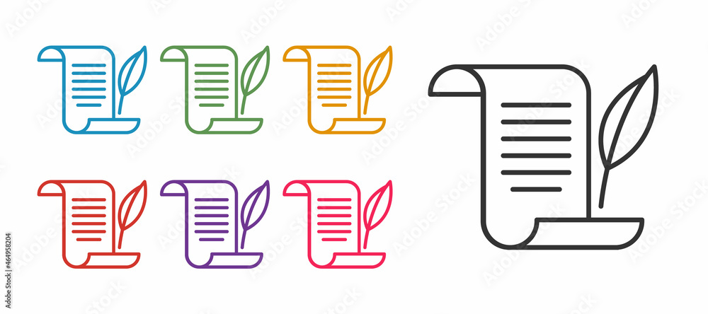 Set line Envelope with christmas party invitation card icon isolated on white background. Merry Christmas and Happy New Year. Set icons colorful. Vector Set line Envelope with christmas party invitation card icon isolated on white background. Merry Christmas and Happy New Year. Set icons colorful. Vector