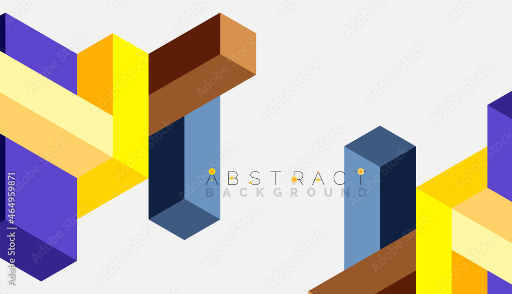 Abstract background. 3d cubes, cubic elements and blocks. Techno or business concept for wallpaper, banner, background, landing page Abstract background. 3d cubes, cubic elements and blocks. Techno or business concept for wallpaper, banner, background, landing page