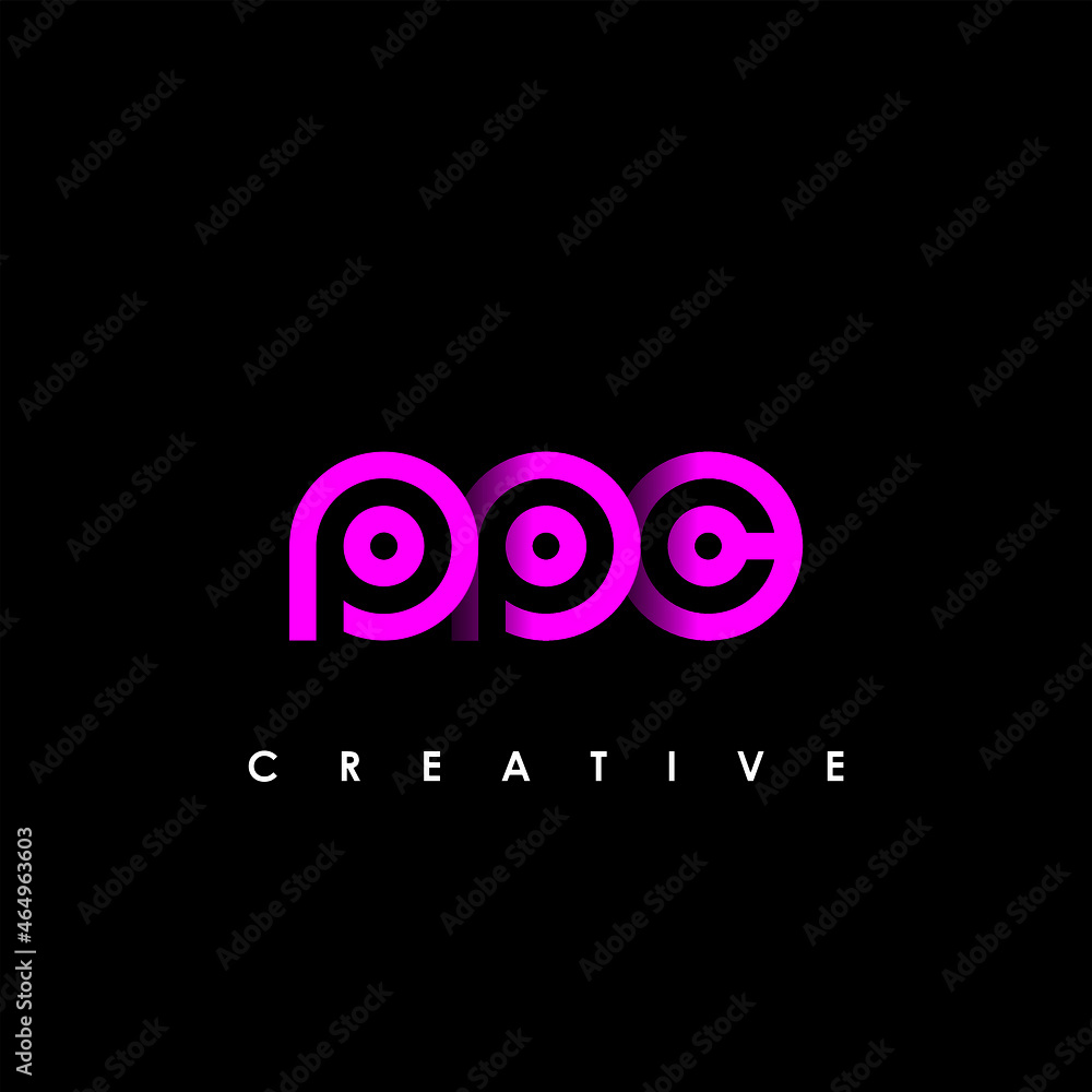 PPC Letter Initial Logo Design Template Vector Illustration PPC Letter Initial Logo Design Template Vector Illustration