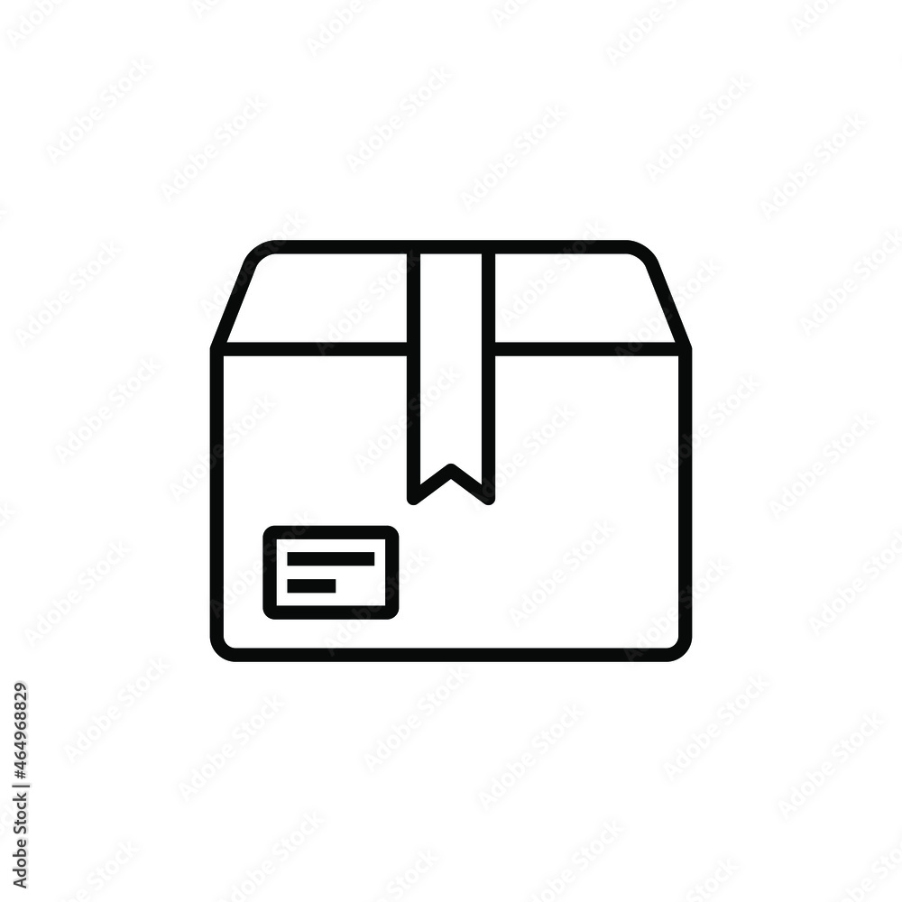 Package box icon vector graphic Package box icon vector graphic