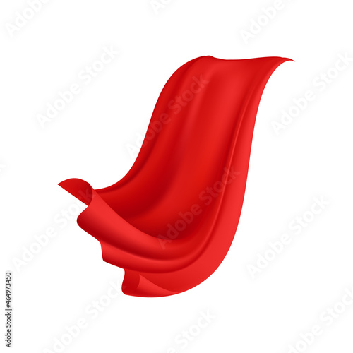 Curvy Red Cloak Composition