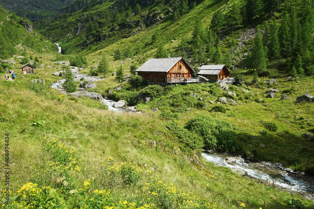 Berghütte im Göriachtal im Salzburger Lungau Berghütte im Göriachtal im Salzburger Lungau
