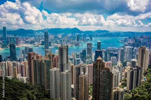 Skyscrapers of Hong Kong photo
