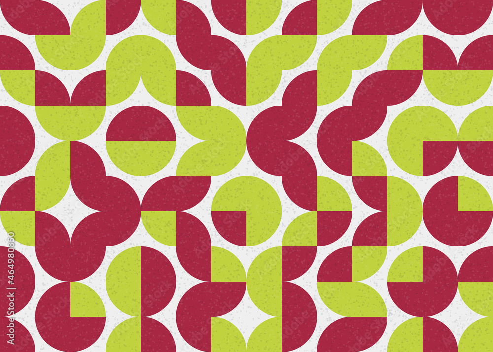 Fototapeta premium Abstract Geometric Pattern generative computational art illustration
