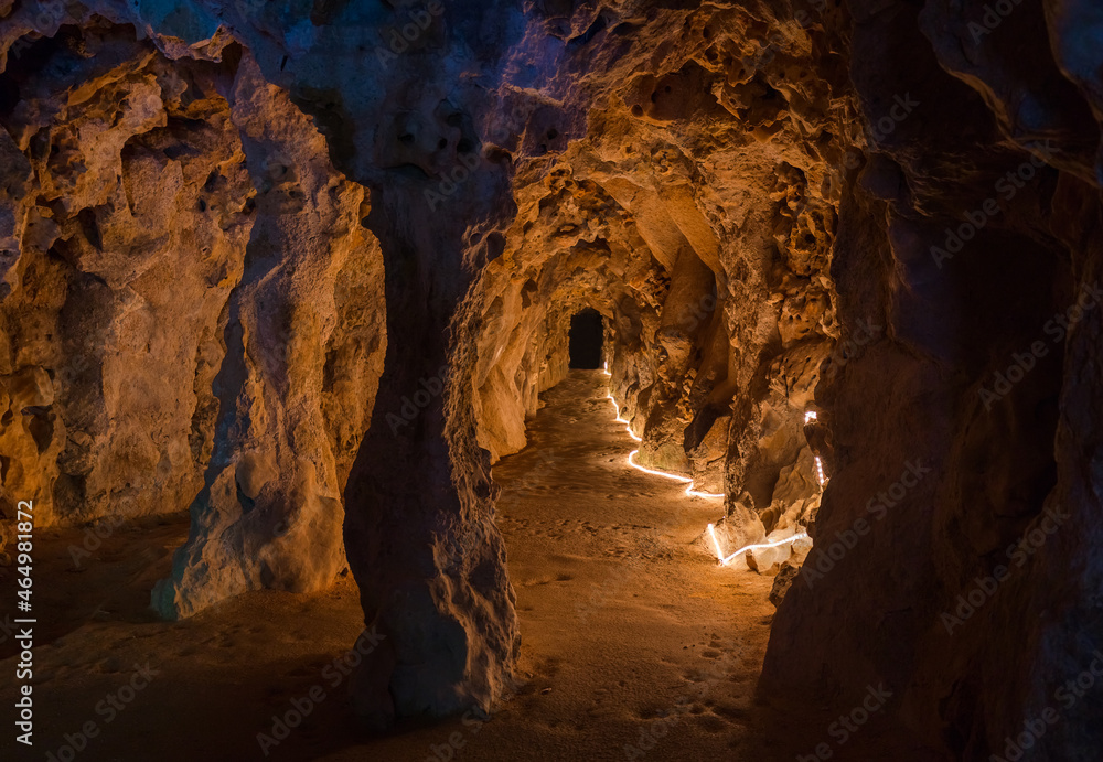 Underground tunnel in Castle Quinta da Regaleira