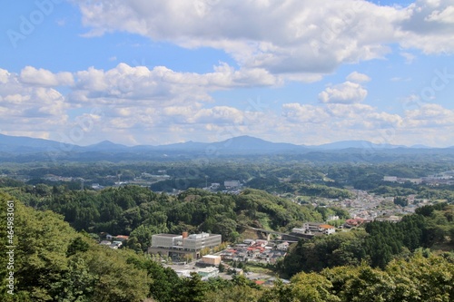 霞ヶ城・天主台からの眺め（福島県・二本松市） © tk2001