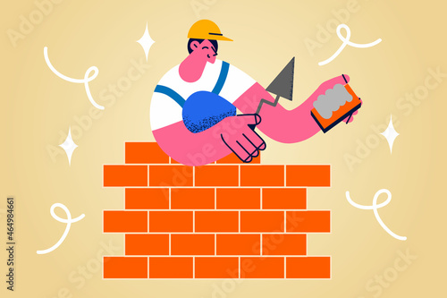 Building and construction industry concept.