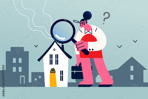 Looking for real estate concept.