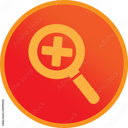 Search icon button sign design