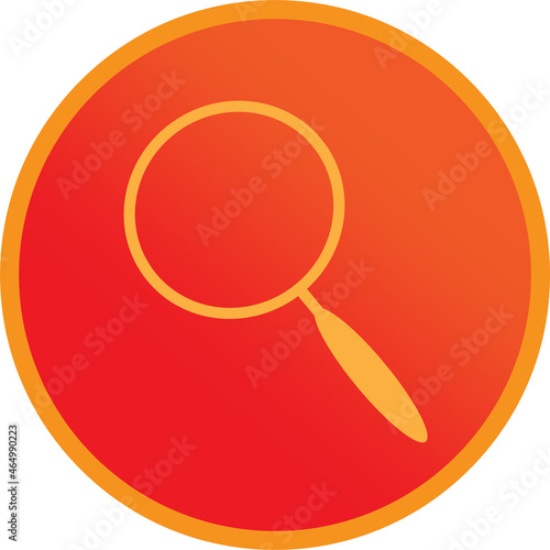 Search icon button sign design