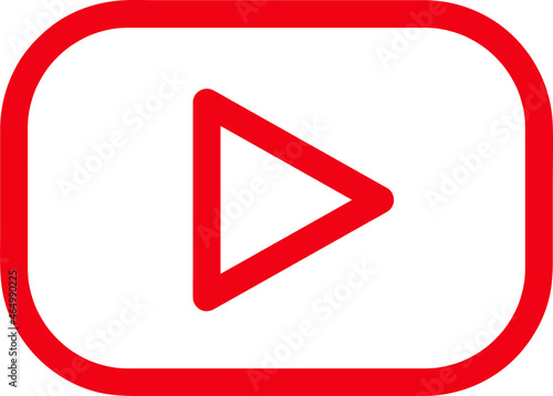 Free Download button video player icon sign design - GFXLoad