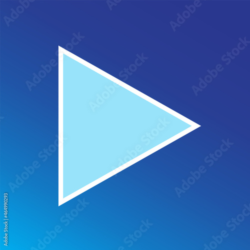 Free Download button video player icon sign design - GFXLoad