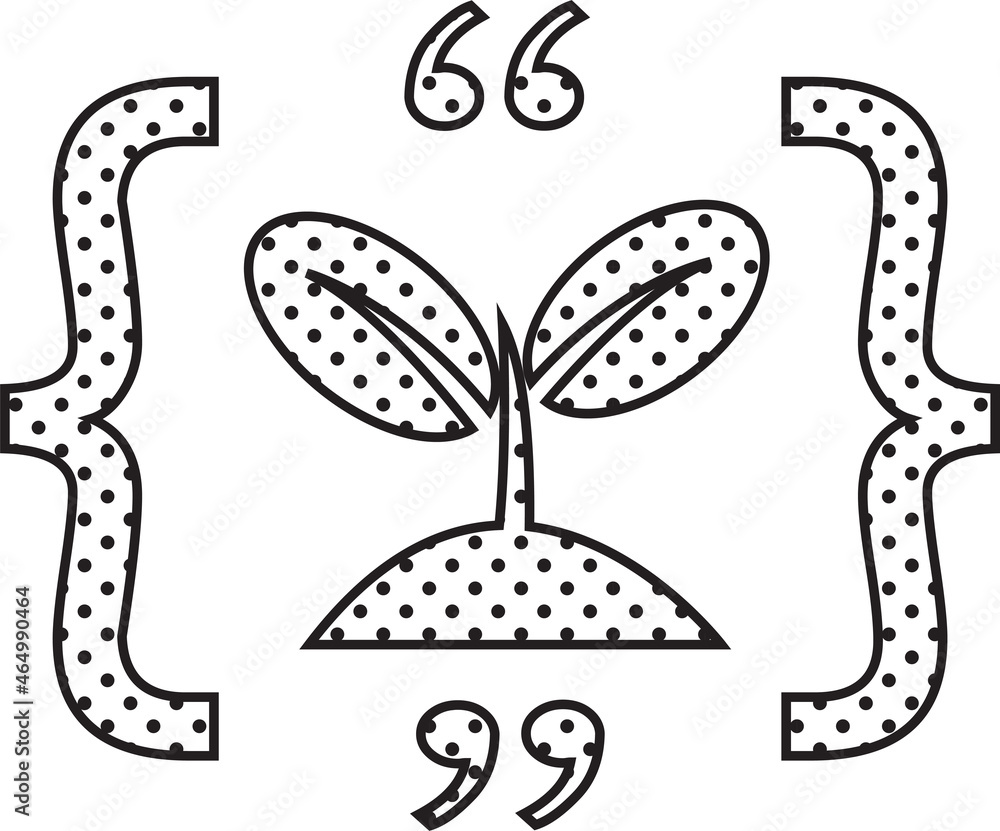 Plant tree icon concept sign design Plant tree icon concept sign design