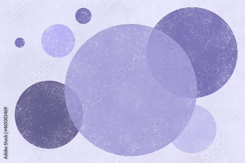 Abstract lavender geometric grunge background of circles